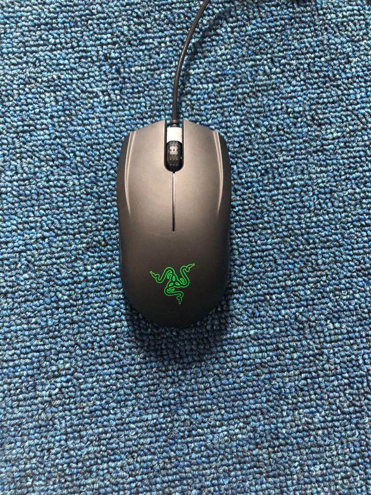 razer雷蛇地狱狂蛇2014版2010版套装黑白无侧键有线游戏鼠标