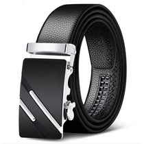 Belt mens automatic buckle tide mens youth Korean version of the trend of students middle-aged and elderly belt leisure business young