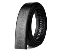 Belt mens headless waist to 3 5cm slide slot automatic buckle middle-aged and elderly pants belt young people wild