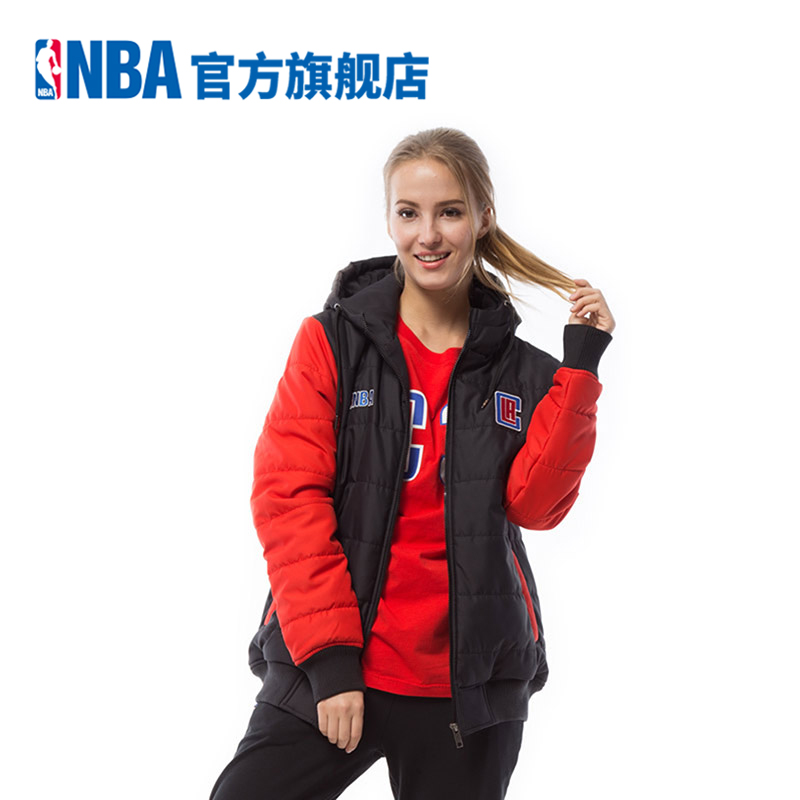 NBA 球队款 秋冬连帽篮球运动夹克休闲外套 保暖 男女款 WLTFK138产品展示图3