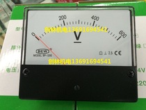 Original BEW Taiding DC ammeter BP-120S DC600V 100*120 panel