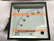 Original Taiwan Taiding BEW ammeter BE-120 DC250V 120*120 surface DC voltmeter