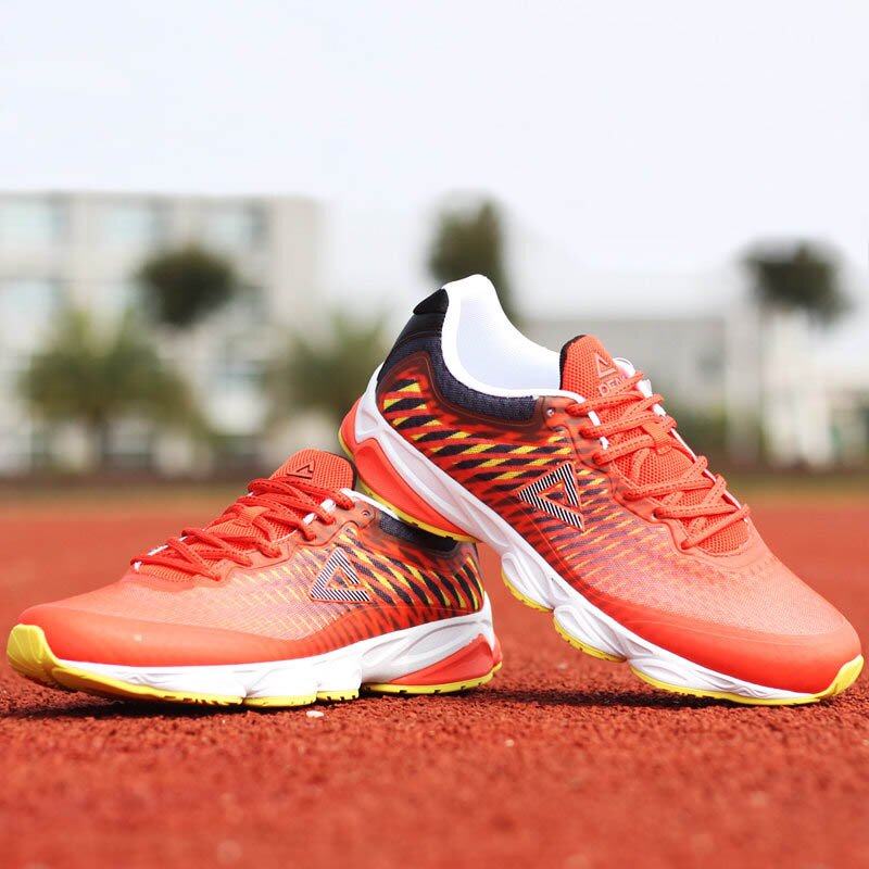 匹克跑步鞋男鞋 2018夏季新品网面耐磨防滑舒适透气休闲运动男鞋