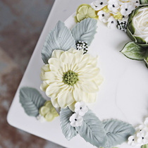 South Korea imports South Korean framed flower mouth Korean style flower mouth Austin Mudan flowers Tulip Brown framed flower mouth