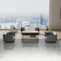 Modern minimalist office sofa Reception Business Guest area Negotiations office Wear Resistant Sipi Sofa Tea Table Combinations