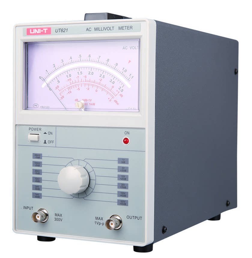 优利德ut621双通道高精度数字交流毫伏表双指针电压表频响包邮-阿里巴