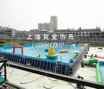 Mobile water park equipment manufacturers anime water world large bracket pool swimming pool water punch pass