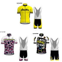 WISH explosive new summer riding suit car team version short suit sports mountain bike suit suit