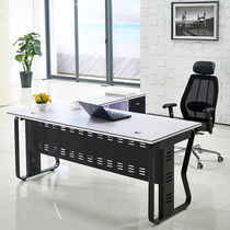 Foshan Manager's Desk Simple Modern Computer Desk and Chair Boss Chief Office Table Home Fashion Large Class Desk