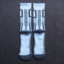 Professional running sports socks mens towel bottom High basketball socks mens quick dry breathable fitness stockings foreign trade tide
