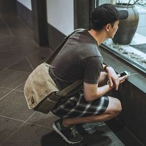 National Geographic camera bag Shoulder photography bag Crossbody portable Retro British leisure suitable for Canon micro single bag