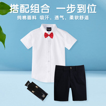 Childrens performance suit set Primary school students recite cantata Piano performance Flower girl dress Boy graduation performance suit