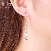 Pt950 platinum earrings female platinum earrings gold earrings earrings earrings Pt999 pure gold earrings send girlfriend