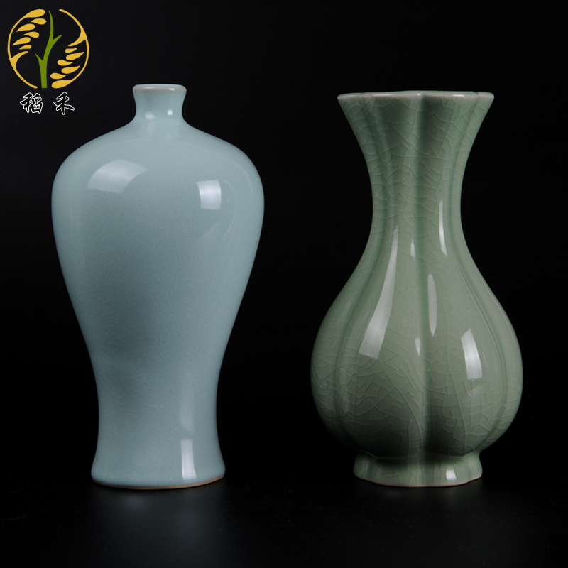 Archaize your up craft ceramic vases, Chinese style restoring ancient ways is contracted sitting room TV ark, rich ancient frame accessories furnishing articles
