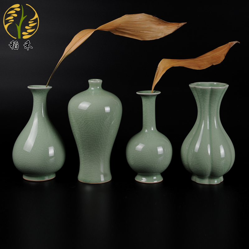 Archaize your up craft ceramic vases, Chinese style restoring ancient ways is contracted sitting room TV ark, rich ancient frame accessories furnishing articles