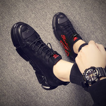 Mens shoes trend leisure winter low Old Father Trendy Shoes shoes sports autumn mens shoes leather shoes Wild