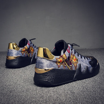 Hunu 2021 Spring New Korean version of Joker Mens Shoes Net Red Mens Casual Boats Light Luxury High-end Flat