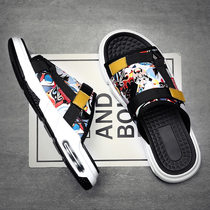 2021 driving trendy brand Slipper outside wear trend summer outdoor ins mens sandals new net red cool