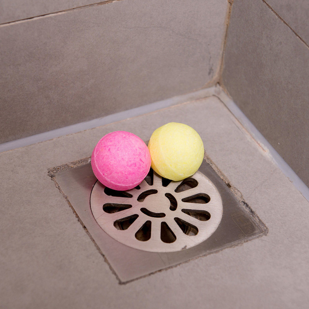 樱之花芳香球 60粒厕所除味球小便池洁厕球 空气清新剂 正品包邮