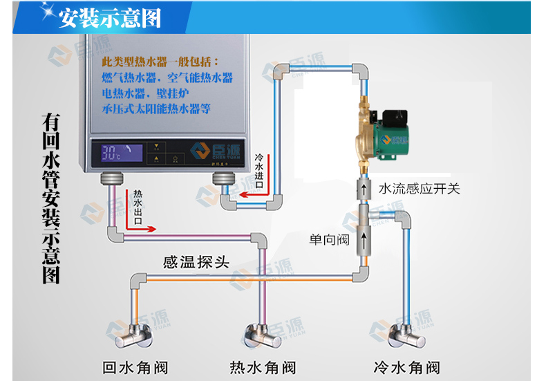 增压泵正确安装图方法图片