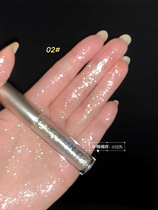 Flash drill unny liquid eye shadow 01 large sequin 02 flash powder pearlescent three-point sequin eye shadow liquid