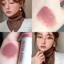 Naked soil purple gray rose INTO YOU lip mud new color EM10 low saturation temperament hanging matte