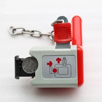 Supermarket shopping cart shopping mall trolley coin lock shopping cart lock trolley lock plastic lock