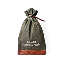 Switzerland 1968 middle-aged leather bottom canvas non-pepper salt shoulder bag luggage bag VINTAGE tooling