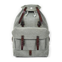 Beiping tailor 1952 Swiss aluminum brand small pepper salt old shoulder bag lightweight canvas bag mountaineering commuting retro