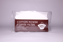 High-end filter paper made in Japan cotton fiber trapezoidal 101 hand-brewed coffee filter paper kono with manufacturers for commercial use