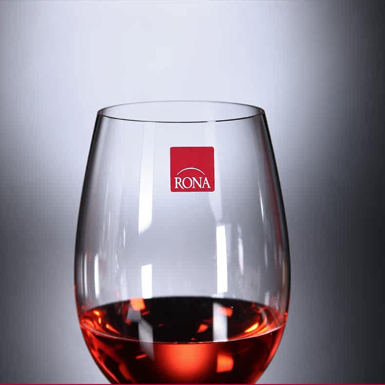 进口rona 红酒杯 洛娜无铅水晶杯玻璃杯手工杯葡萄酒杯酒具540ml