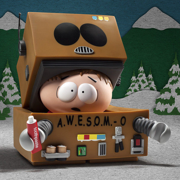 [msx]现货 kidrobot 南方公园 awesom-o 卡特曼 south park 6寸