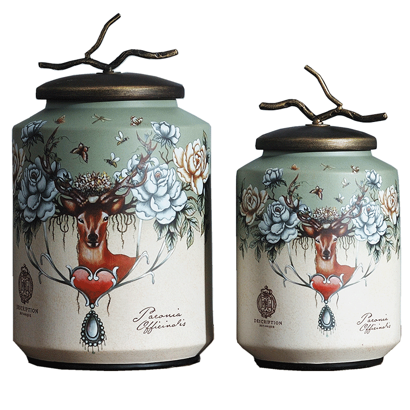 Boreal Europe style ceramic decoration storage tank creative furnishing articles American restoring ancient ways is the sitting room porch soft outfit household act the role ofing is tasted