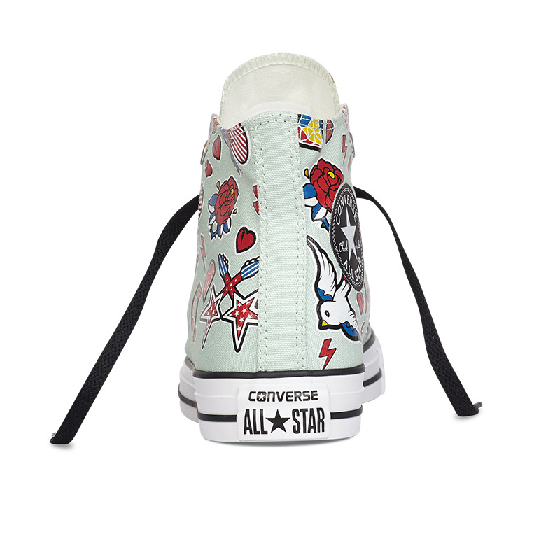 CONVERSE匡威官方 All Star Print 趣味图案印花帆布鞋 550263C产品展示图2