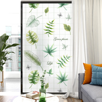 Balcony window window window glass sticker living room toilet shading anti-peep light transparent opaque bathroom frosted film