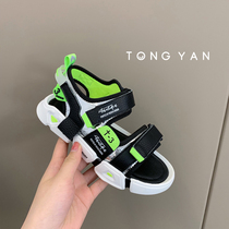 Children's sports sandals New fashion middle school shoes 2020 Fashionable baby anti-skid boy beach shoes