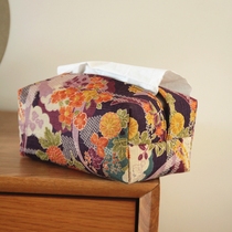 Original design custom day style cloth art paper towels napkins bag crammy paper bag retro paper box dining paper towel box restaurant