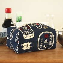 Vehicle-day-style minimalist thickened cloth art handmade paper towels Home Restaurant folk Cloth Art Car Paper Towels