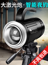 Constant current fishing lamp Night fishing lamp Laser gun Super bright strong light power zoom waterproof hernia lampstand fishing lamp Blue light