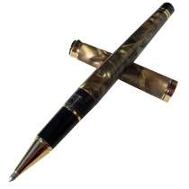 Old Yongsheng 271 ballpoint pen celluloid Flower Stick sign pen student stationery can not be erased