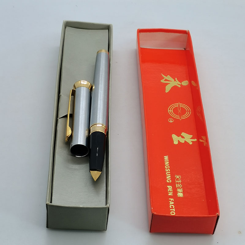未使用 筆2本 火牌 5号蓋峰 上海工藝 / 延年益寿 中国 未使用 筆2本 火牌 5号蓋峰 上海工藝 / 延年益寿 中国