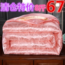Silk quilt 100% mulberry silk quilt Winter quilt quilt core thickened warm dormitory single student double air conditioning quilt
