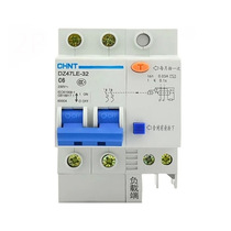 Chint DZ47LE series leakage protector air switch small miniature circuit breaker 2P 10-60A