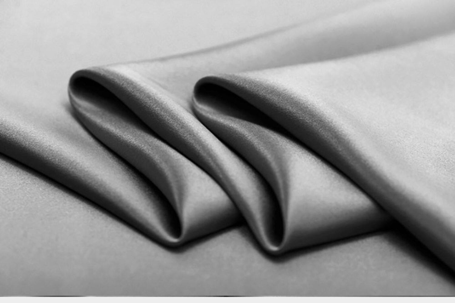 100%真丝素绉缎30姆米114cm门幅桑蚕丝绸重缎高级婚