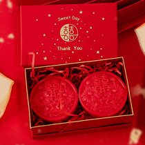 Wedding Companion Gift Back Gift Essential Oil Soapy Soapy Gift Box Soap 2 Dress Bride to Marry Wedding Celebration Gift Soap