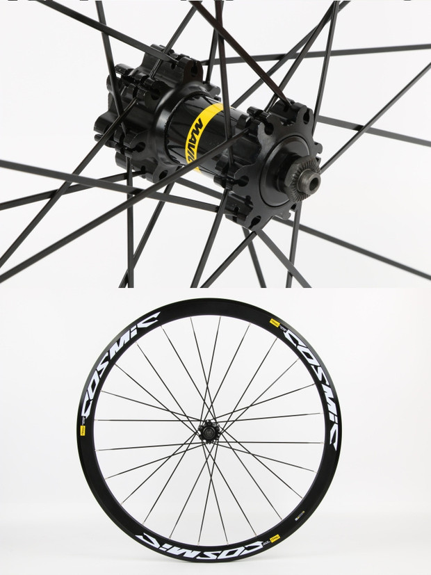 mavic马威克 公路车v刹 碟刹轮组cosmic elite s700c轮组40mm框高