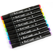 Touchmark Marker pen For students with oily hand painting Single drawing pen Soft head color pen set