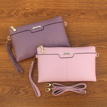 Clutch womens small bag coin purse womens one-shoulder messenger bag 2017 new trendy hand grab mobile phone bag simple handbag