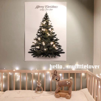 Christmas series ins Wind Christmas tree poster decoration painting Christmas decorations arrangement props