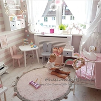 INS Wind Nordic round ball decoration cotton carpet childrens room decoration photo background props